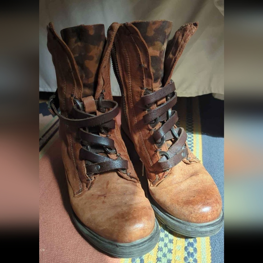 A.S. 98 brown boots